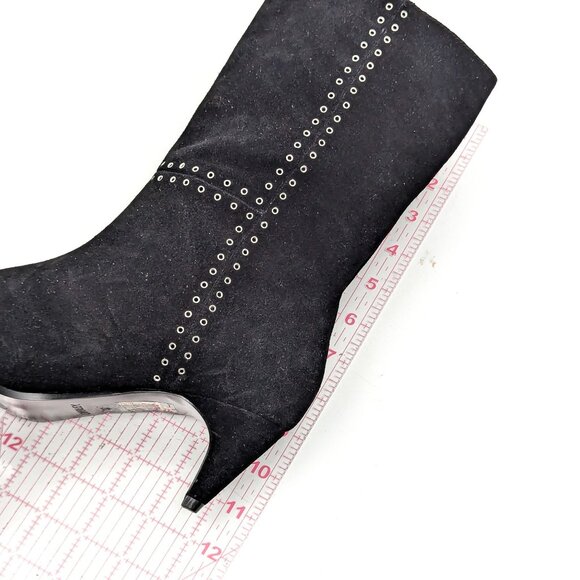 Caverley Women Collie Western Suede metal pointy toe boots size 7US EUR37 NEW - Picture 5 of 10